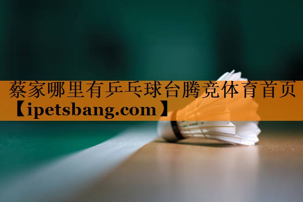 蔡家哪里有乒乓球台腾竞体育首页