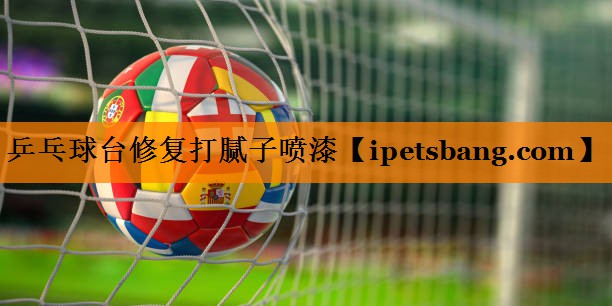乒乓球台修复打腻子喷漆