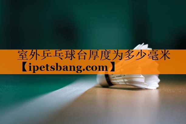 室外乒乓球台厚度为多少毫米 室外乒乓球台厚度为多少毫米